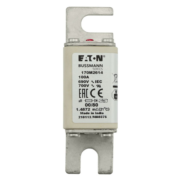 Fuse 100a 690v 00/80 ar ur 