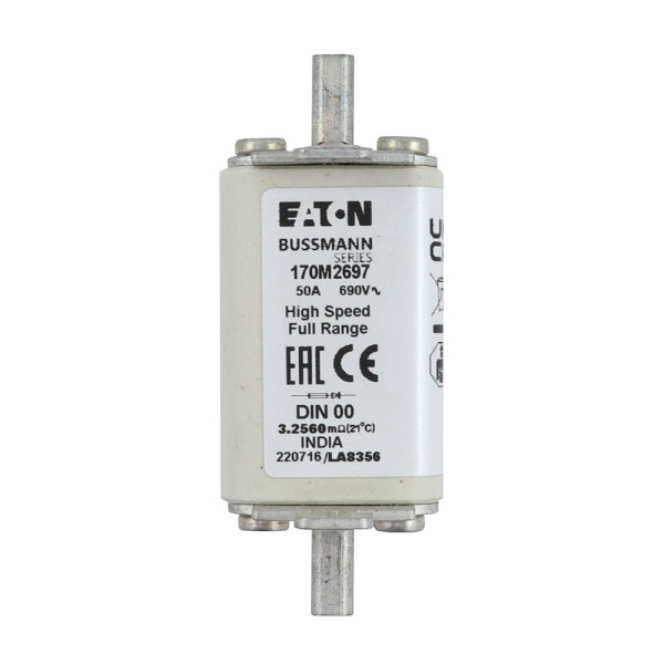 Fuse 50a 690v din 00 gr 