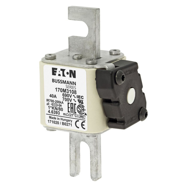 Fuse 40a 690v 1*kn/80 ar uc 