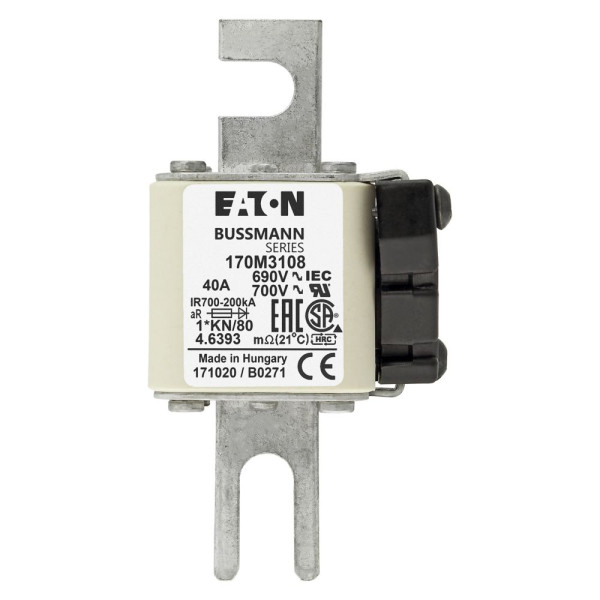 Fuse 40a 690v 1*kn/80 ar uc 