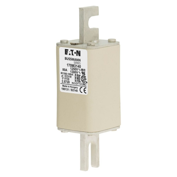 Fuse 80a 1250v 1*/110 ar cu 