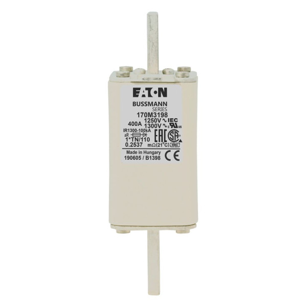 Fuse 400a 1250v 1*tn/110 ar cu 