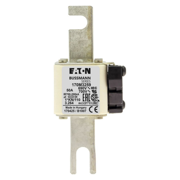 Fuse 50a 690v 1*kn/110 ar uc 