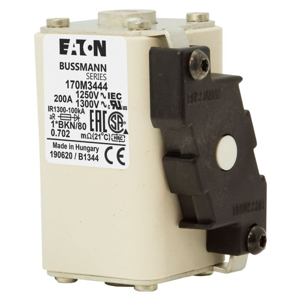 Fuse 200a 1250v 1*bkn/80 ar cu 