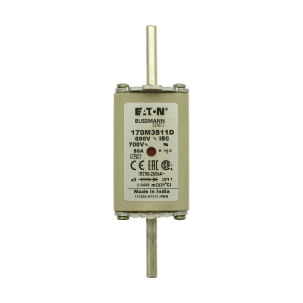 Fuse 80a 690v ar din 1 hsdnh 