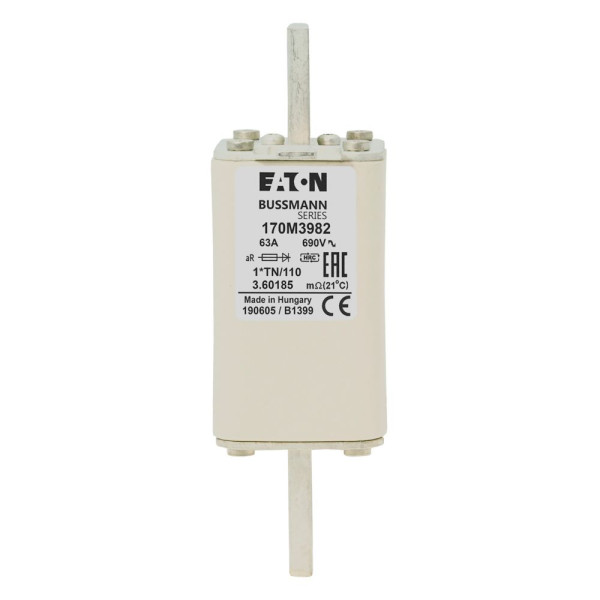 Fuse 63a 1000v 1*tn/110 ar ur 