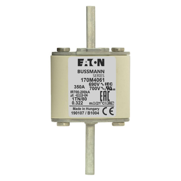 Fuse 350a 690v 1tn/80 ar uc 