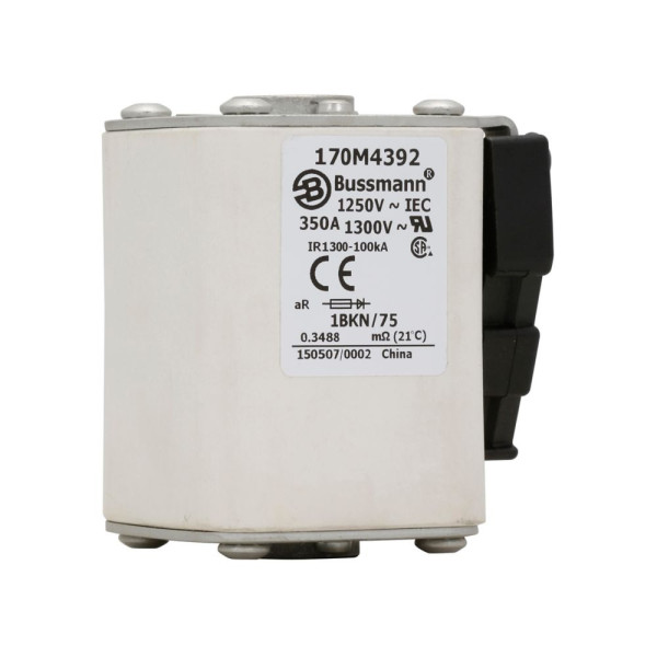 Fuse 350a 1250v 1bkn/75 ar cu 