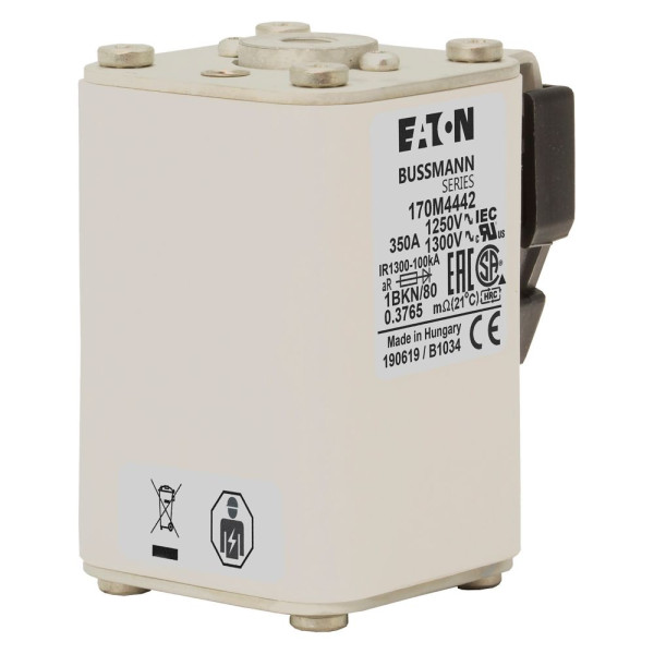 Fuse 350a 1250v 1bkn/80 ar cu 