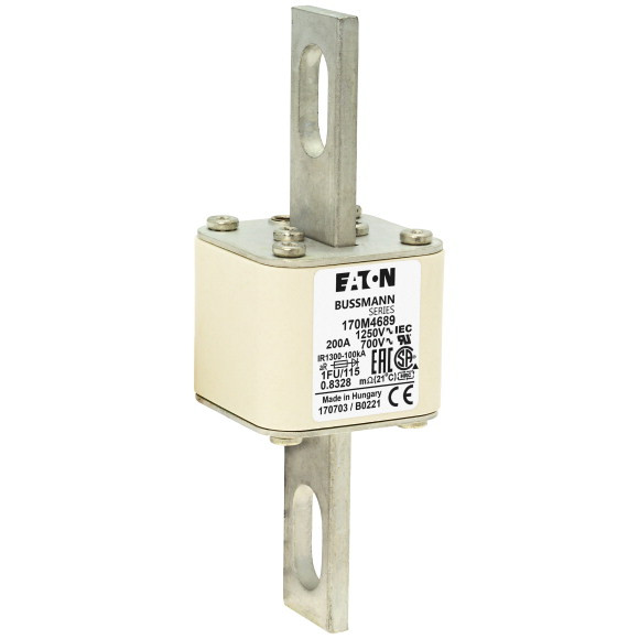 Fuse 200a 1250v 1fu/115 ar cu 