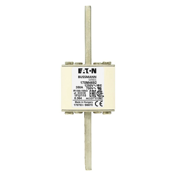 Fuse 350a 1250v 1fu/115 ar cu 