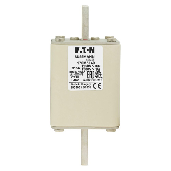 Fuse 315a 1250v 2/110 ar cu 