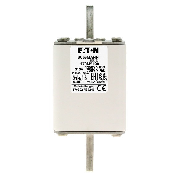 Fuse 315a 1250v 2tn/110 ar cu 