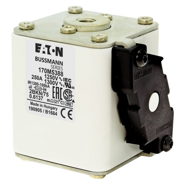 Fuse 250a 1250v 2bkn/75 ar cu 