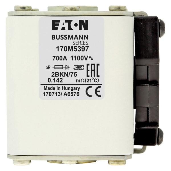 Fuse 700a 1000v 2bkn/75 ar 