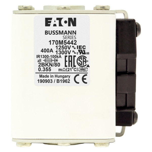 Fuse 400a 1250v 2bkn/80 ar cu 