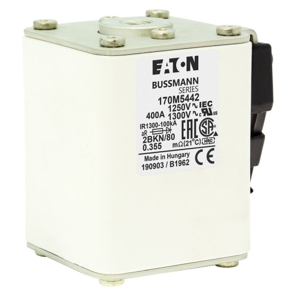 Fuse 400a 1250v 2bkn/80 ar cu 