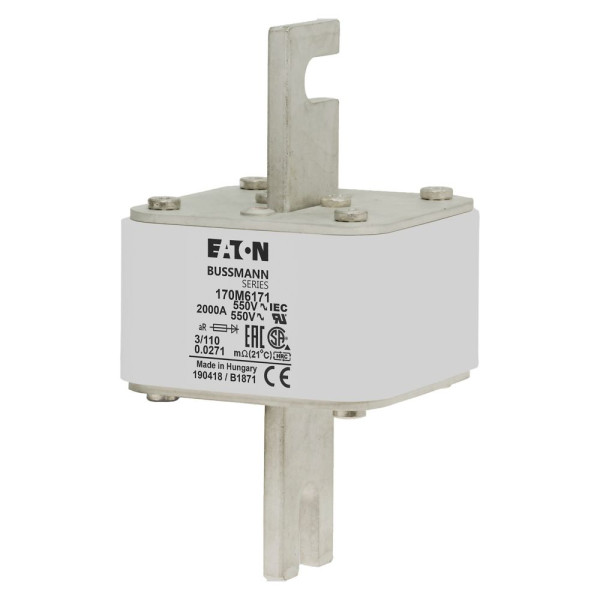 Fuse 2000a 550v 3/110 ar ur 