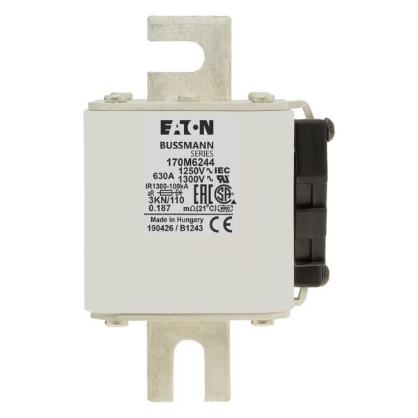 Fuse 630a 1250v 3kn/110 ar cu 