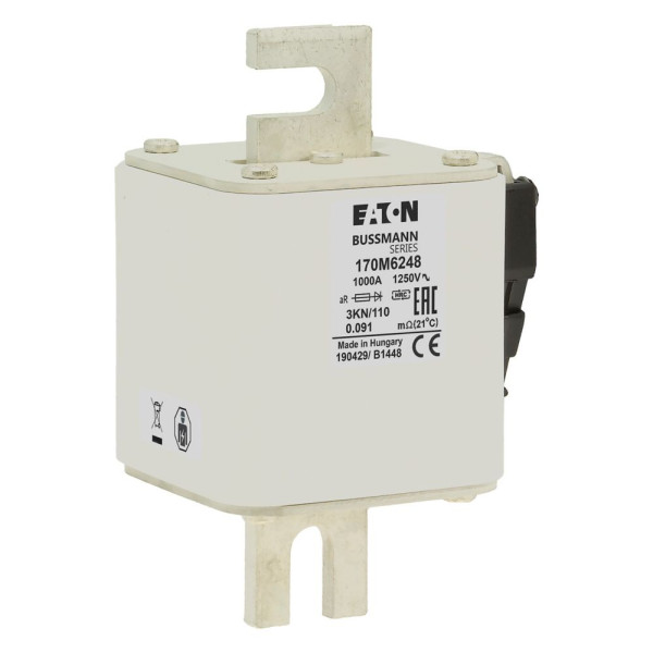 Fuse 1000a 1250v 3kn/110 ar 