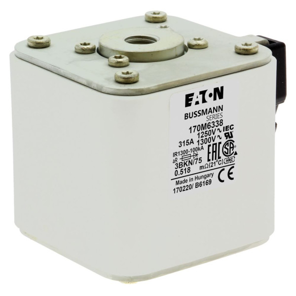 Fuse 315a 1250v 3bkn/75 ar cu 