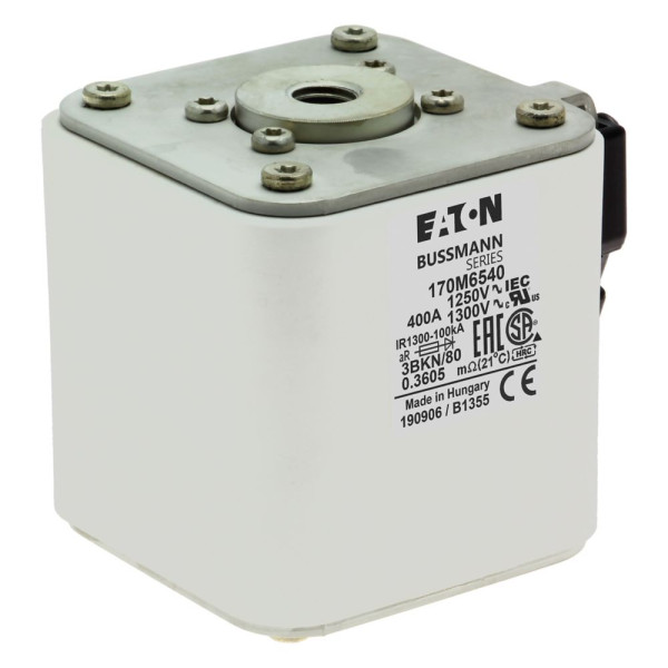 Fuse 400a 1250v 3bkn/80 ar cu 