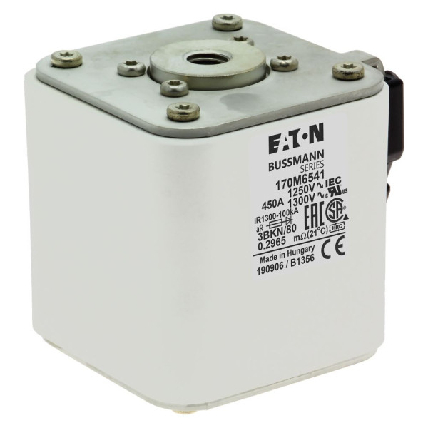 Fuse 450a 1250v 3bkn/80 ar cu 