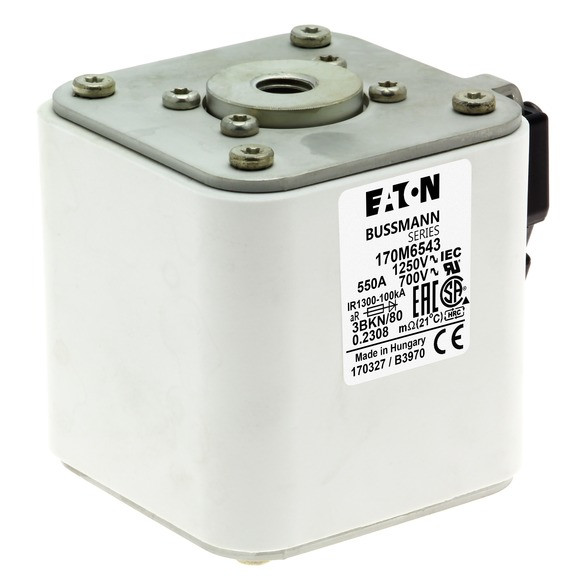 Fuse 550a 1250v 3bkn/80 ar cu 