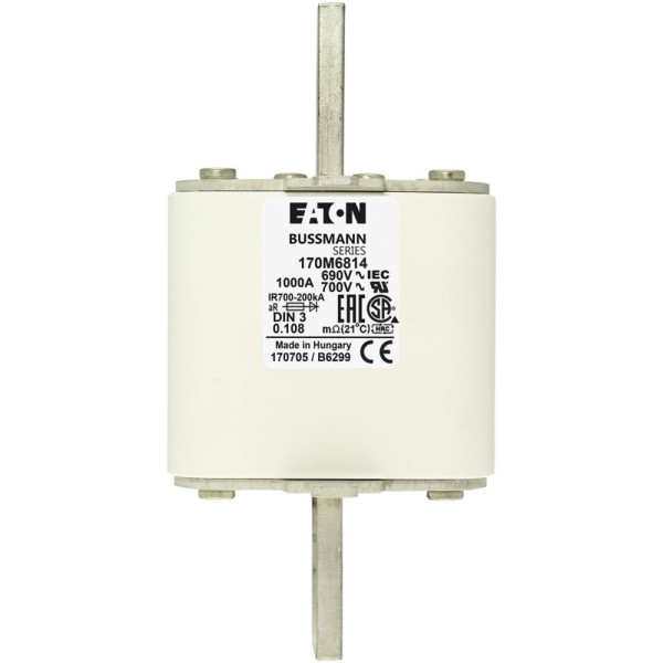 Fuse 2500a 300v 3sdkn/65 ar 