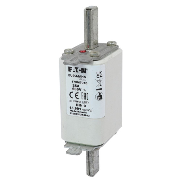 Fuse 25a 660v din 0 ar 