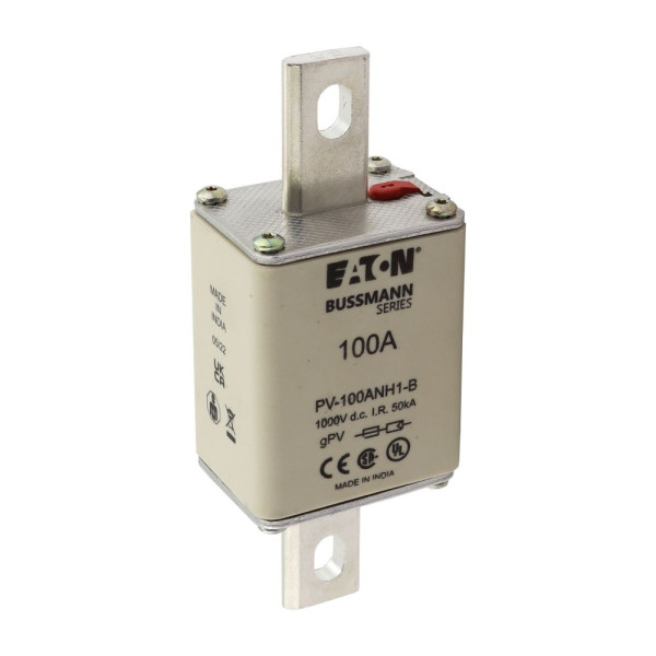 Fuse 100a 1000v dc pv size 1 bolted tag 