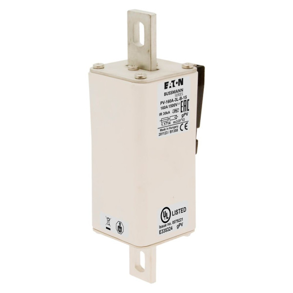 Fuse 160a 1500v 2xl pv bolt-in ver  