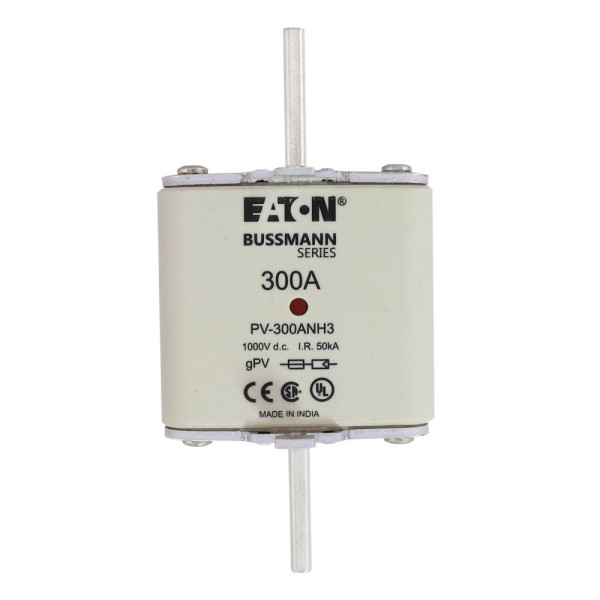 Fuse 300a 1000v dc pv size 3 dual ind 