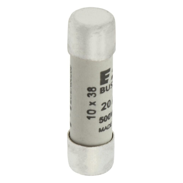 Cylindrical fuse 10 x 38 20a gg 500v ac 