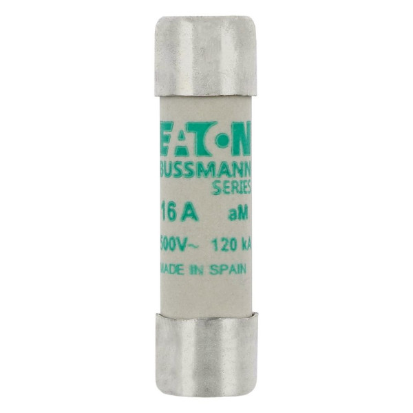 Cylindrical fuse 10 x 38 16a am 500v ac 