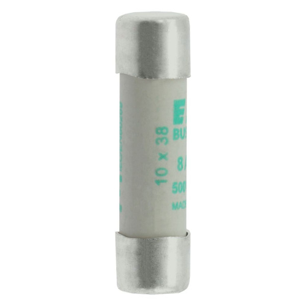 Cylindrical fuse 10 x 38 8a am 500v ac 