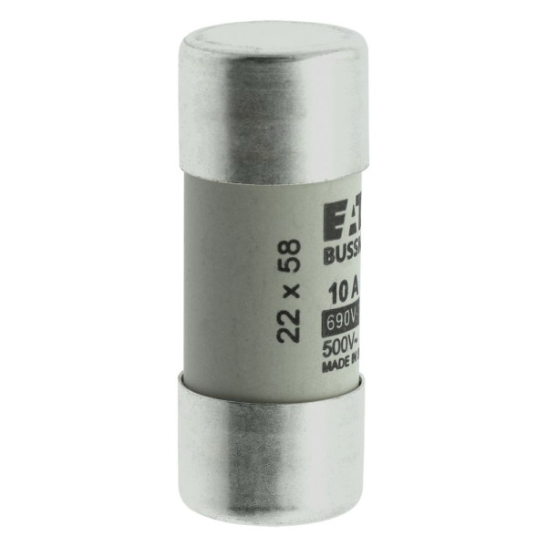 Cylindrical fuse 22 x 58 10a gg 690v ac 