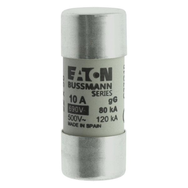 Cylindrical fuse 22 x 58 10a gg 690v ac 