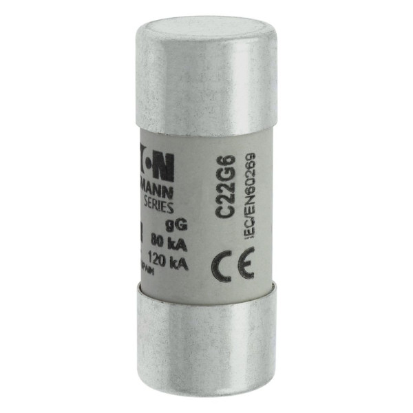 Cylindrical fuse 22 x 58 6a gg 690v ac 