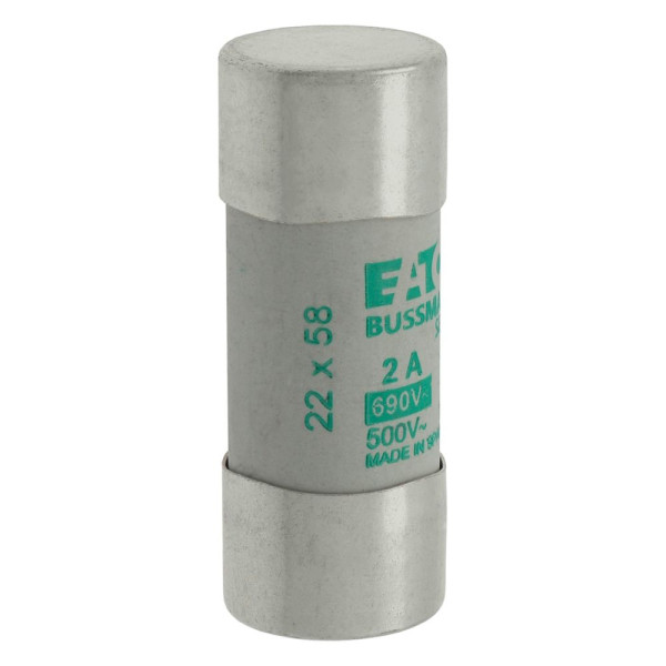 Cylindrical fuse 22 x 58 2a am 690v ac 