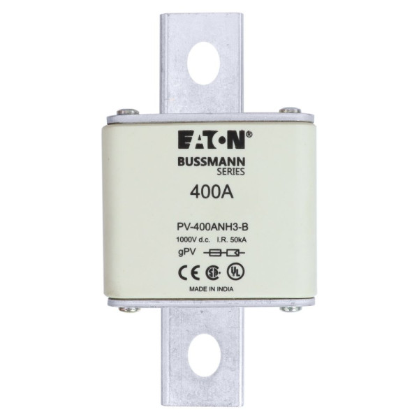 Fuse 400a 1000v dc pv size 3 bolted tag 