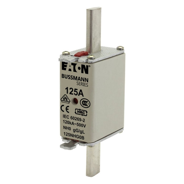 Nh fuse 125a 500v gg/gl size 0 