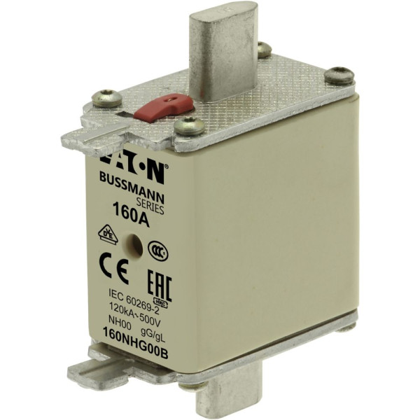 Nh fuse 160a 500v gg/gl size 00 