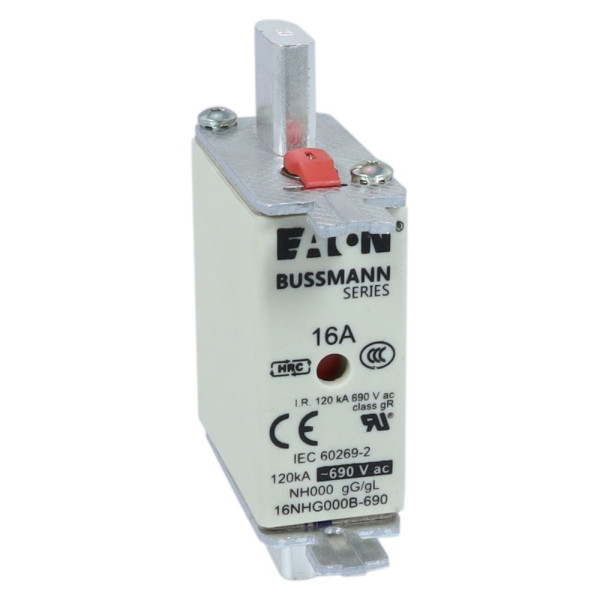 Nh fuse 16amp 690v gg size 000 