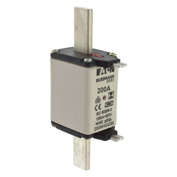 Nh fuse 200a 500v gl/gg size 02 