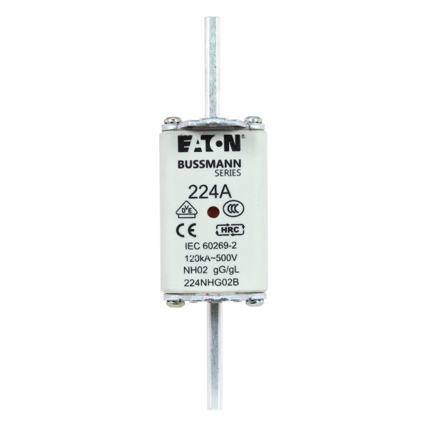 Nh fuse 224a 500v gg/gl size 02 