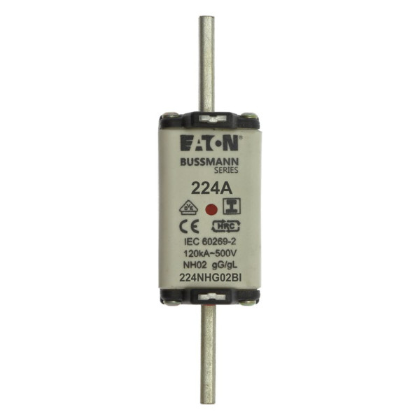 Nh fuse 224a 500v gl/gg size 02 