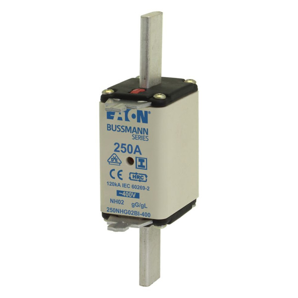 Nh fuse 250a 400v gg/gl size 02 