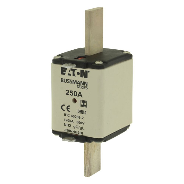 Nh fuse 250a 500v gl/gg size 2 