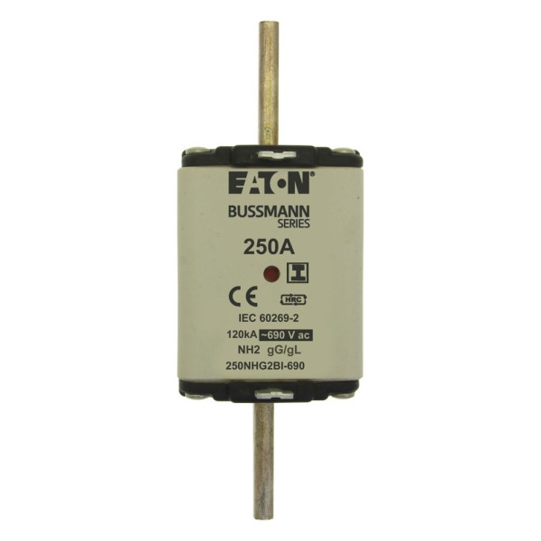 Nh fuse 250a 690v gg size 2 